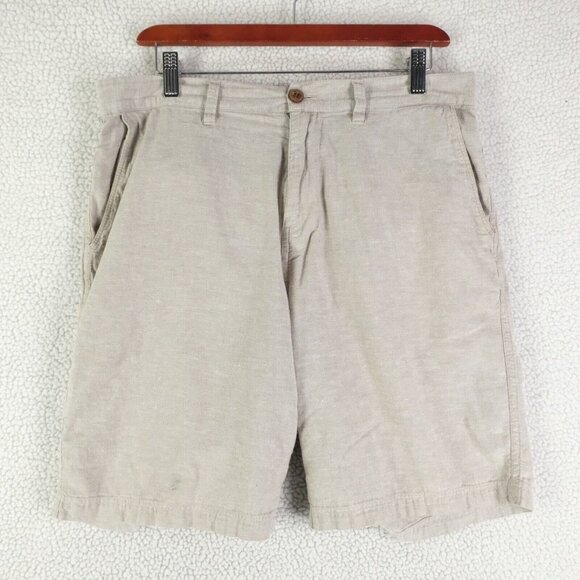 Patagonia Shorts Mens 32 Gray Hemp Blend Outdoor Lightweight Boho Summer - Picture 1 of 10